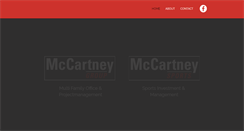 Desktop Screenshot of mccartney-group.com